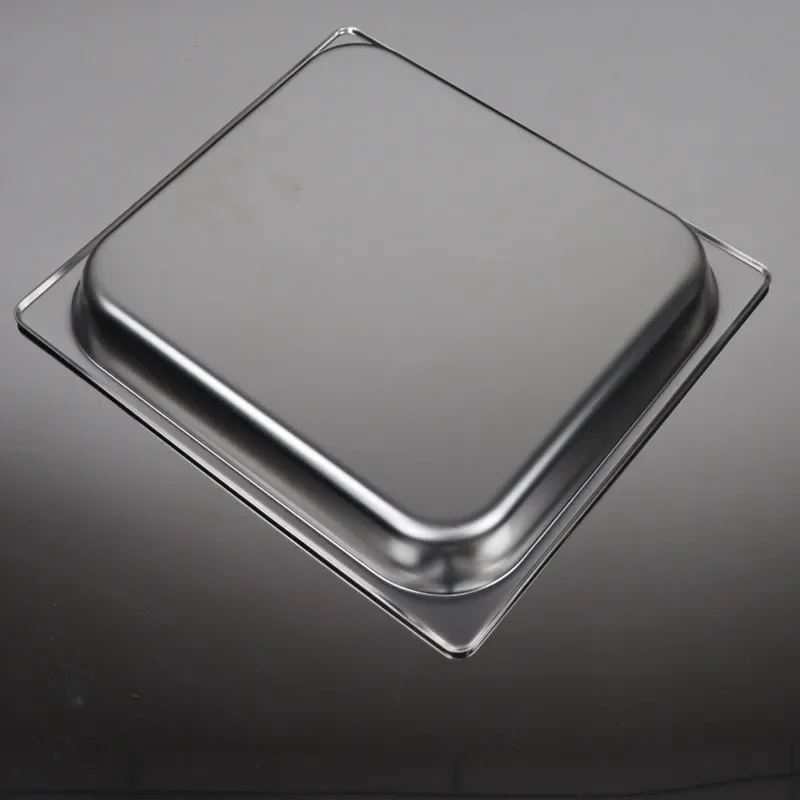 Steaming Oven Food Grade Stainless Steel Baking Pan 325*264*25 Commercial Steaming Pan Baking Tray Tray GN2/3