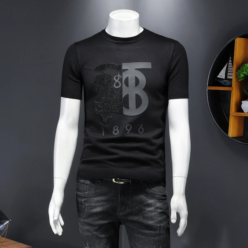 

Men's Thiened ort Sve Knitted Sweater f Sve Autumn Winter plus Size Luxury New Sle Base Layer Casual Fit