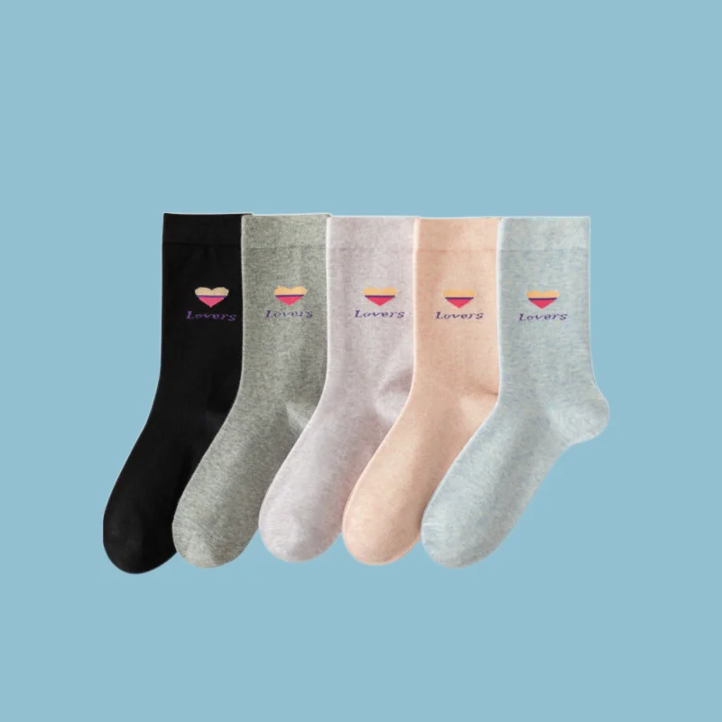 1/3 Paar Damen Baumwolle High Tube Socken Herbst Winter verlängert Liebhaber dicke Deodorant Socken neue ältere Menschen mittleren Alters warme Socken