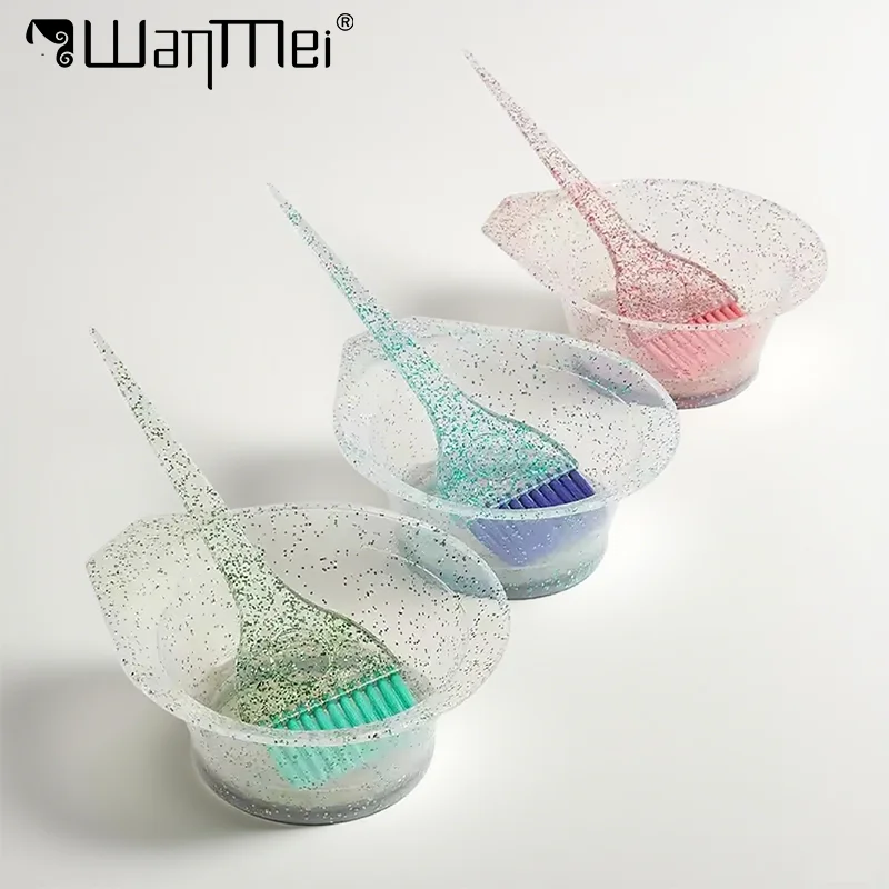 

Профессиональный набор для окрашивания волос, 2 шт., кисть для окрашивания волос, чаша для отбеливания, DIY салон, домашний набор инструментов для укладки волос, красота