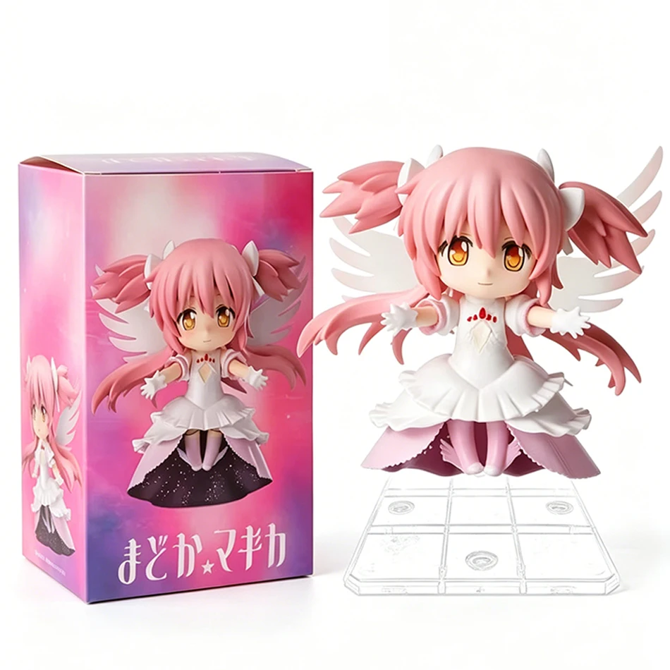 Anime Puella Magi Madoka Figur Magica Puppen Spielzeug Kaname Madoka Actionfigur Magic Girl PVC-Modell Deko-Statue Weihnachtsgeschenke – Detail 7