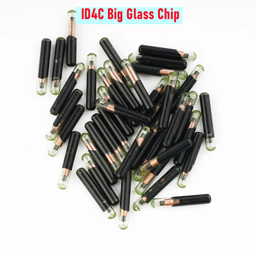 

10 20 30 50Pcs ID4C Big Glass Chip ( After Market ) ID 4C Car Key Chip for Ford for Toyota for Mazda