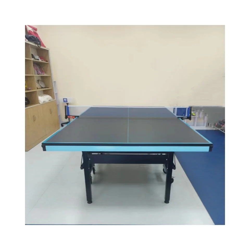 

Indoor 25mm Folding Pingpong Table Tennis Tables New