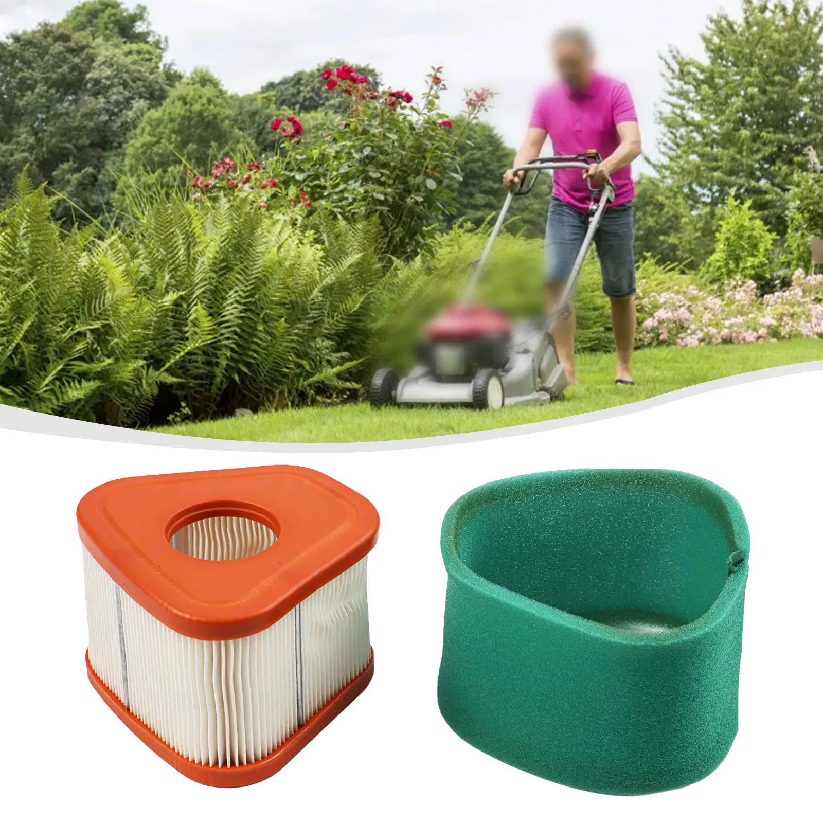 فلتر الهواء ورغوة الفلتر المسبق للمحرك لـ 595853 597265 597266 مع أرقام الأجزاء 115P02 115P05 123P02 123P07 #3