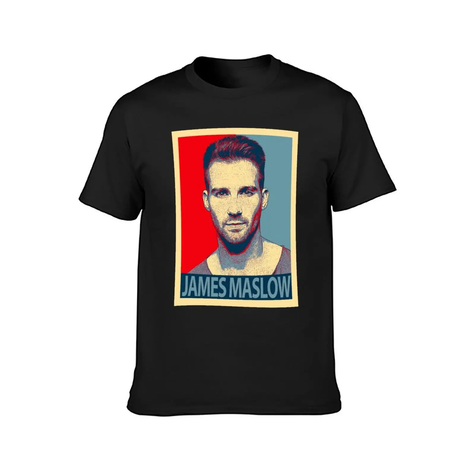 James Maslow T-Shirt plain boys animal print summer tops oversized big and tall t shirts for men