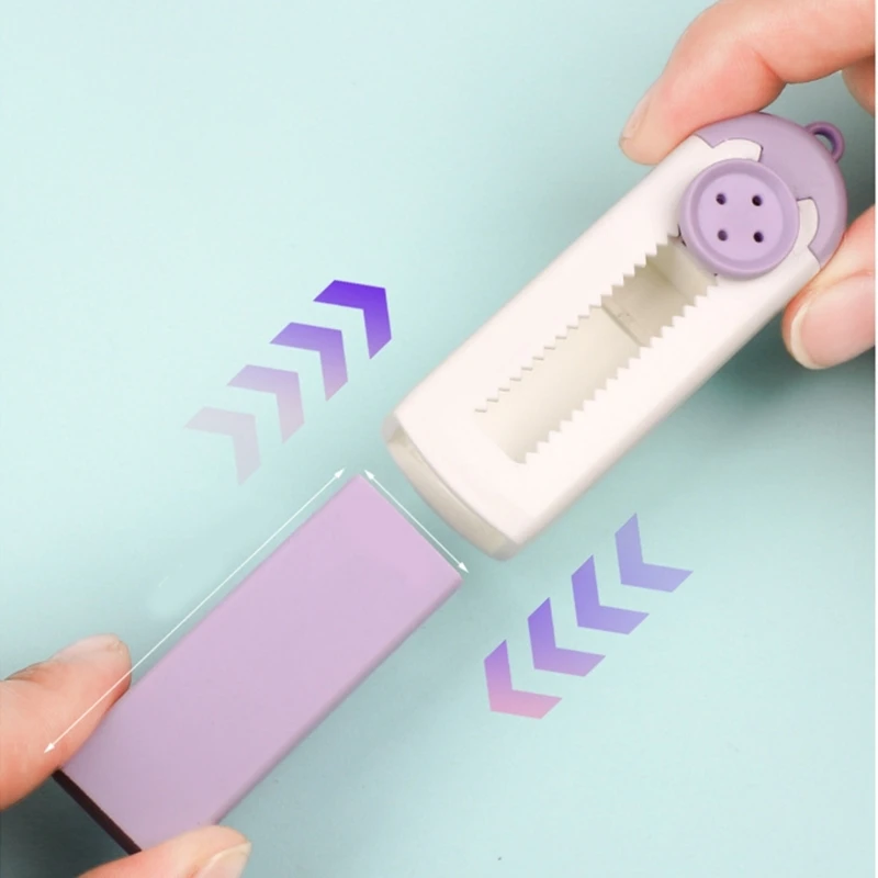 格納式消しゴム簡単に消去できる鉛筆消しゴム子供のための書き込み描画ドロップシップ