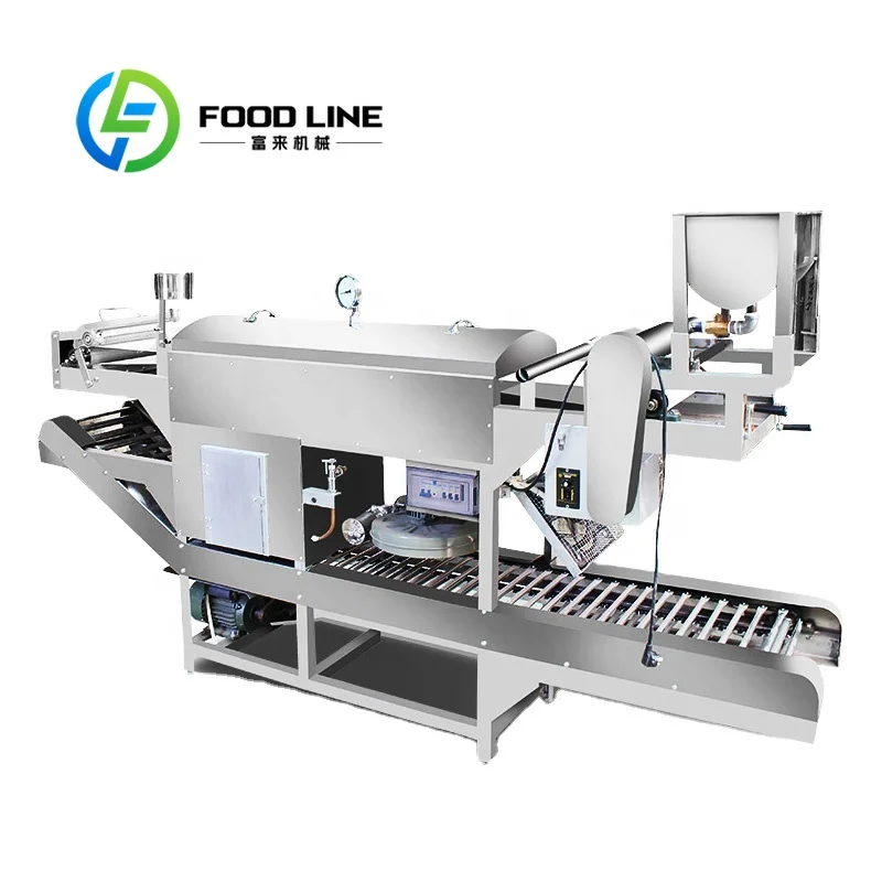 Máquina automática de cocina de fideos personalizada/máquina de fideos de arroz/máquina de fideos fríos con el precio más barato