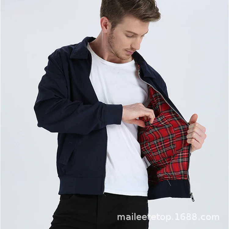 

Men Coat Outerwear Stand Collar Long Sleeve Jacket Loose Casual Autumn Pockets Solid 2025 Spliced Zipper Cardigan Jackets