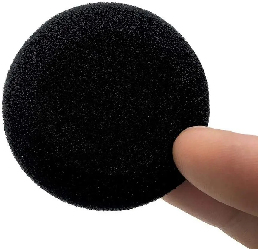 Foam Ear Pad Replacement Cushions, Headphone Earphone Headset Disposable Sponge Covers (45mm - 1.8