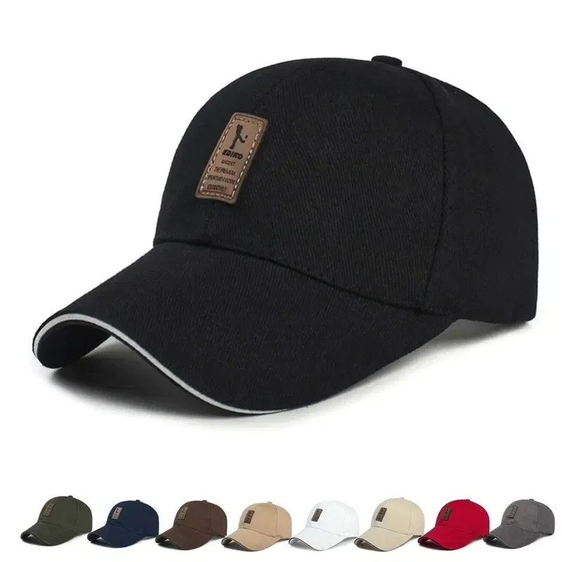 Hot Sale Unisex Fashion Cap Classic Simple Solid Color Baseball Caps For Men & Women High Quality Golf Sports Hat