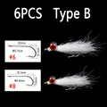 6PCS White B
