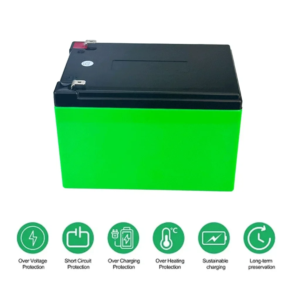 7S4P 29.4V 12800mAh Li-ion Battery High-power 18650 Battery Pack Built in BMS High-power Suitable for Various Devices + Charger