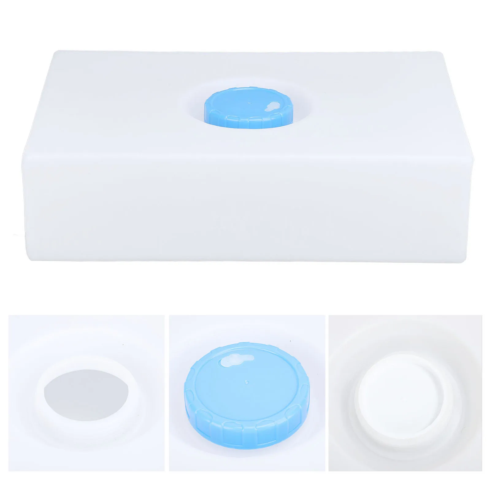 20,47 x 13,39 x 5,51 pol. Tanque de armazenamento de água RV LLDPE Tanque de água doce de 5 galões para reboque, barco, iate