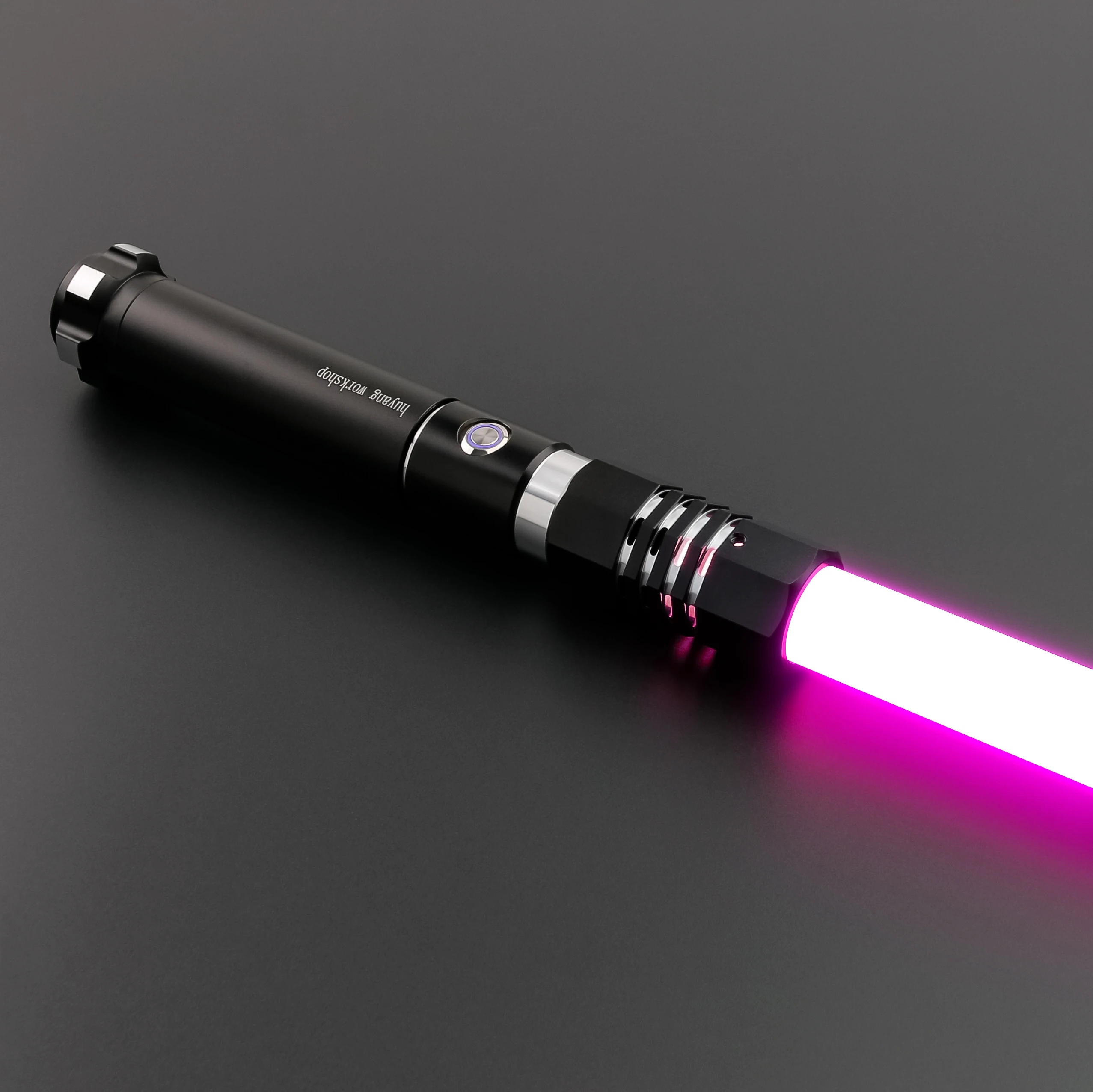 huyang workshop Lightsaber Neo Pixel RGB Smooth Swing Heavy Dueling Metal Hilt Blaster Force Jedi Cosplay Toys Laser Sword