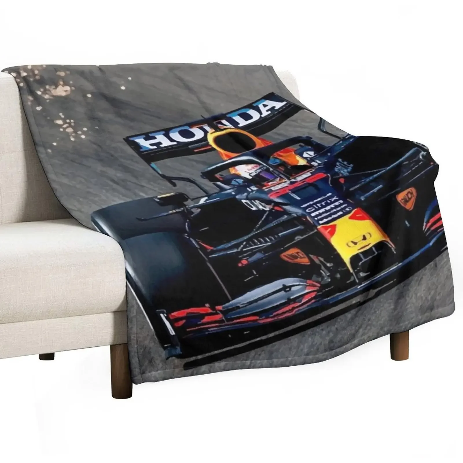 Max Verstappen Sparks - F1 Throw Blanket Decoratives christmas decoration Soft Plush Plaid Summer Blankets