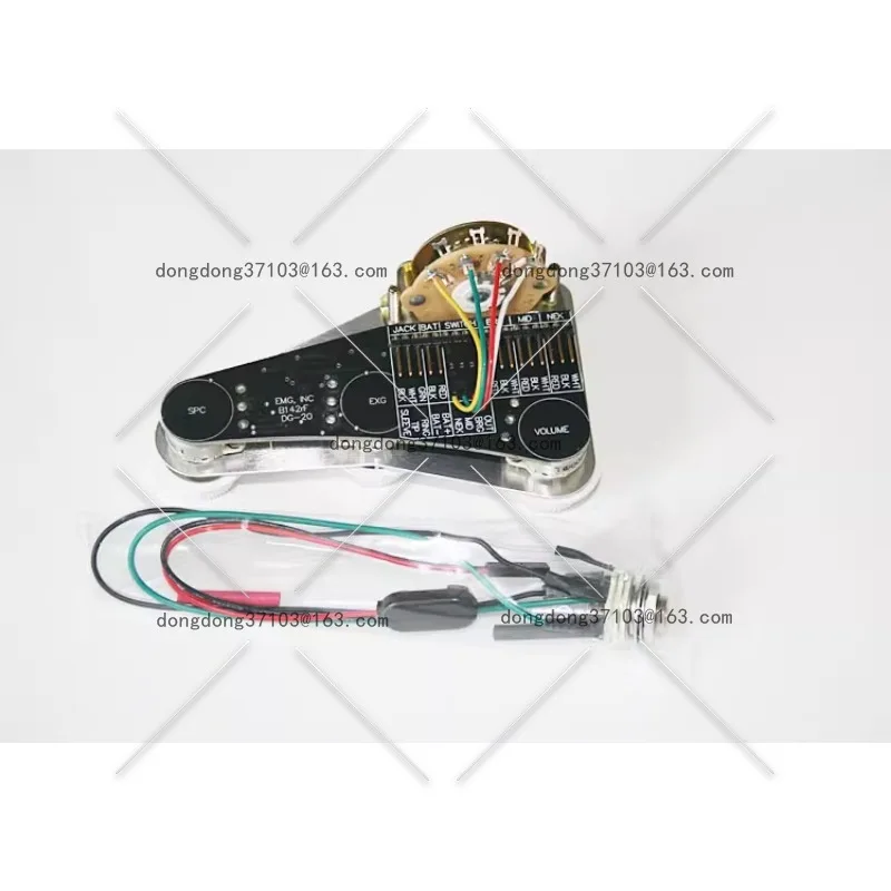EMG نشط الغيتار الكهربائي لاقط لحام الدائرة الحرة DG-20 EXG SPC دفعة التردد العالي والمنخفض