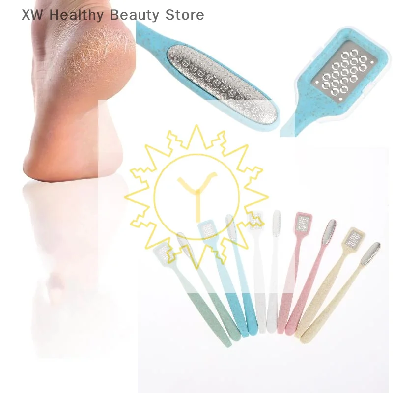 

2 шт. мини-пилка для педикюра, средство для удаления мозолей, рашпиль для ног, терка для ног, скруббер Pro, пилка для мозолей из нержавеющей стали для влажных и сухих ног