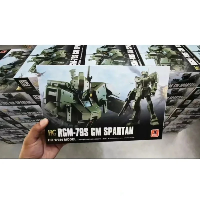 

В наличии Модель XFS Hg 1/144 RGM-79S Gm Спартанская сборная модель Подвижные шарниры Высококачественные коллекционные наборы роботов Модели в подарок