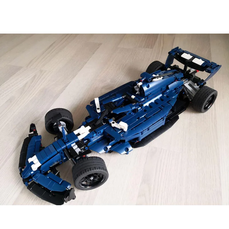 MOC-143618 كلاسيكي مبدع F1 صيغة سيارة رياضية سيارة اللبنات نموذج 885 PartsMOC الإبداعية بنين هدايا أعياد ميلاد للأطفال
