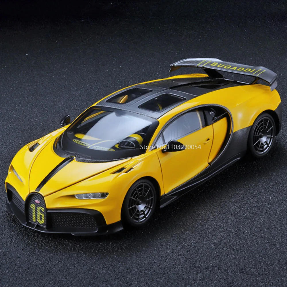 Modello Gru Ingegneria 1:18 In Metallo Pressofuso - Con Luci E Suoni - Portiere Apribili