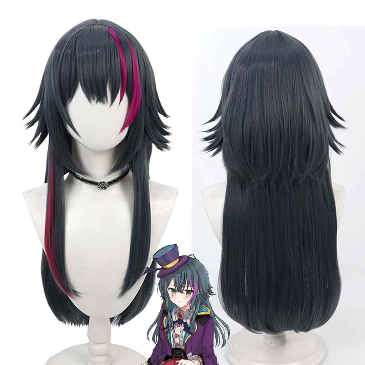 Character Accessory Academy Idol Master Temari Tsukimura Cosplay Wig For Women