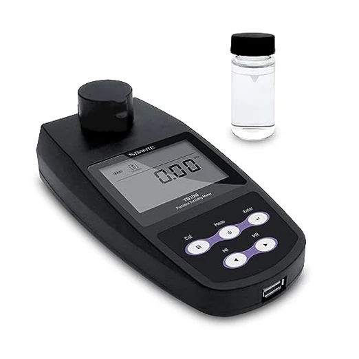Medidor de turbidez do verificador de transparência de água de laboratório digital West Tune TB100
