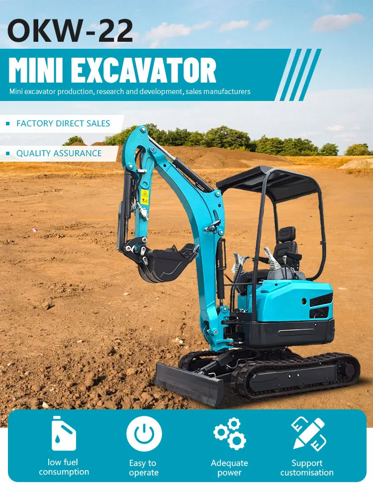 Mikrobagger, Minibagger bis 2 Tonnen, Minibagger 0,8 Tonnen, 1 Tonne, 2 Tonnen Minibagger – Detail 4