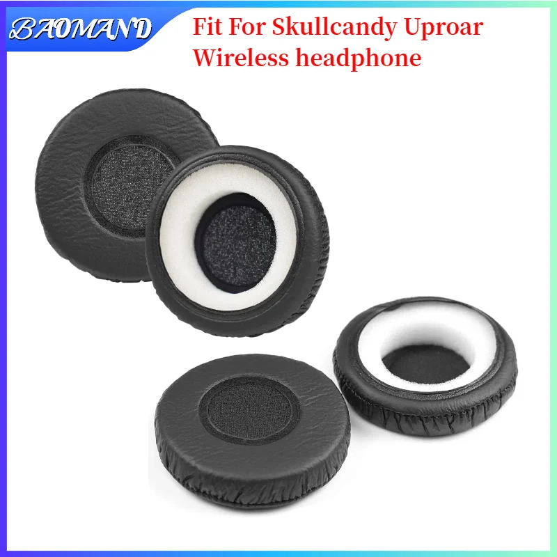 

Replacement Earpads for Skullcandy Uproar Wireless Headset Headphones Leather Sleeve Earphone Earmuff