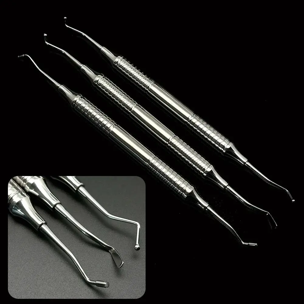 

Stainless Steel Dental Resin Composite Filling Instrument Filler Spatula Double Ends Dentist Instrument Tools