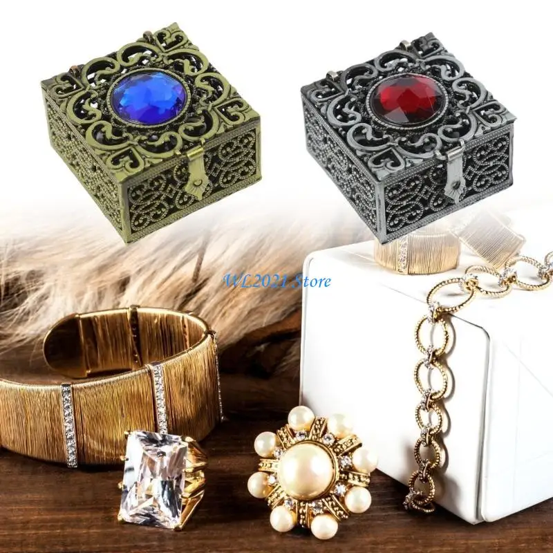 

G5GC Luxurious Gold Rosary Necklace Holder Compact Jewelry Storage Solution Elegant Jewelry Holder For Fashion Enthusiasts