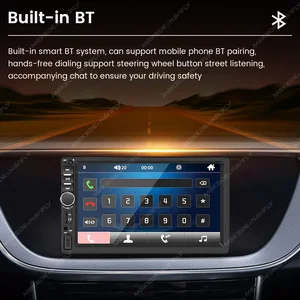 Universal Car Radio MP5 Multimedia Video Player, HD Touch Screen, BT, SWC, TF Camera, FM Radio, Mirrorlink, CarPlay, 7 8 Main Sales Ibiza 6K2 Frame - №2