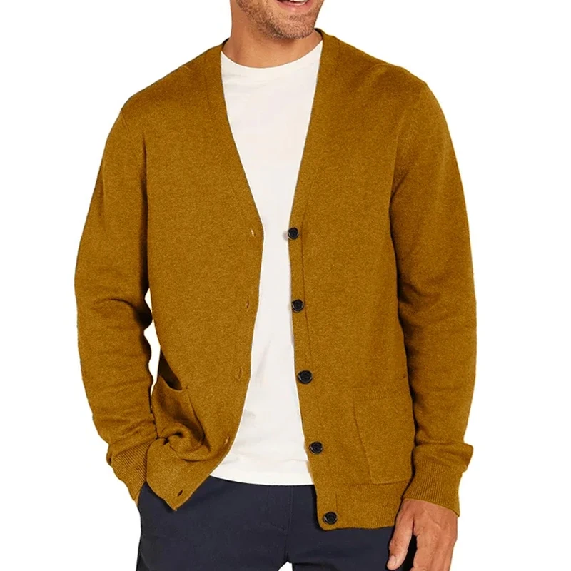 Thumbnail 4 - #2 Mens Button Front Knit Cardigans Deals & Discounts