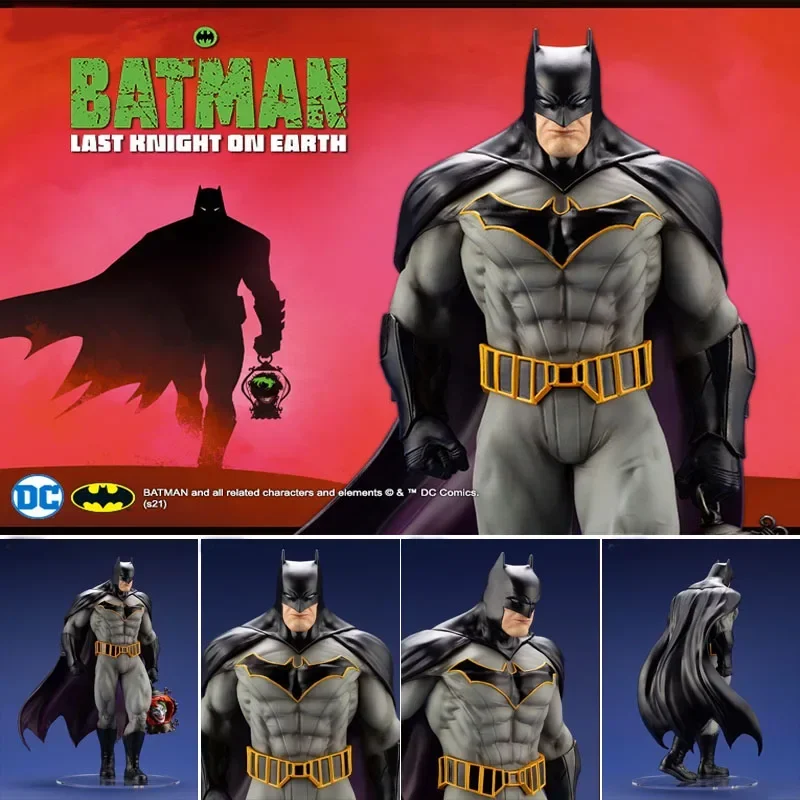 Kotobukiya Original ARTFX Batman: Earth's Last Knight Anime Action Figure Model Toys Collectible Model Ornaments Gifts for Boys