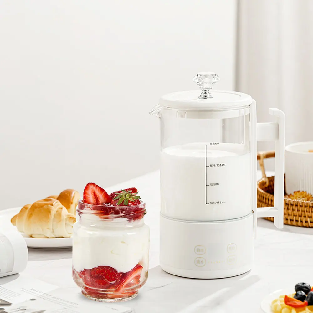 

Горячий и холодный вспениватель молока, бытовой горшок для чая с молоком, машина для вспенивания молока, автоматический подогреватель молока стеклянный чайник