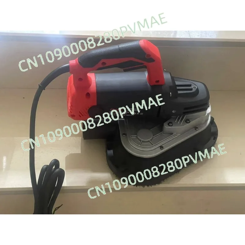 Handheld three-head dust-free grinder floor grinder edging concrete cement floor renovation epoxy