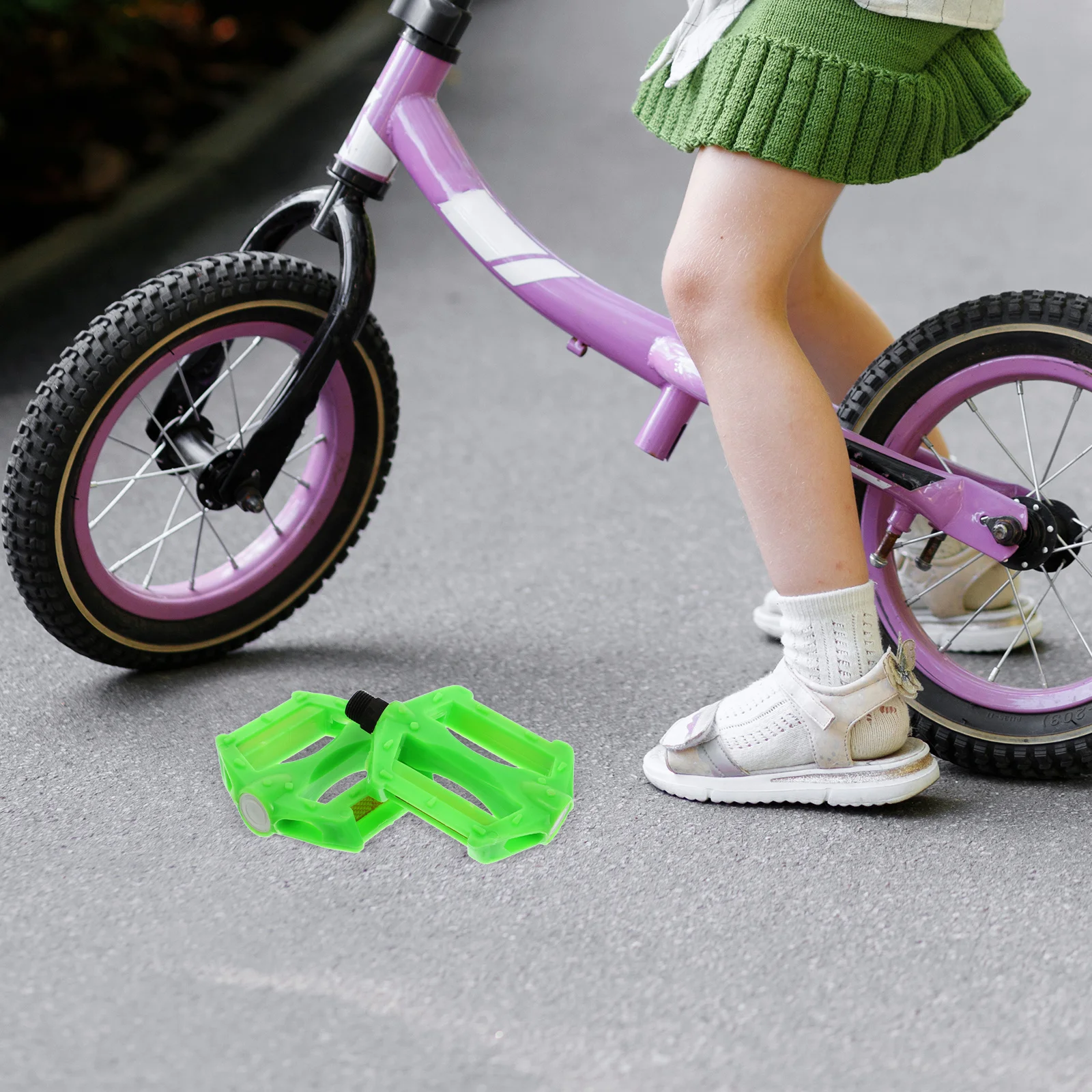 

5pcs 5 Pieces Bike Accessories for Adult Bikes Bicycle Clip Pedals with Toe Cage Road Aluminium