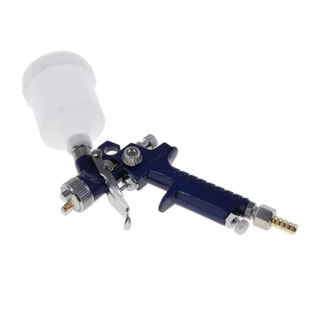 Mini spruzzatore di vernice compressore d'aria pistola spruzzatrice di vernice impugnatura comoda 120 ml