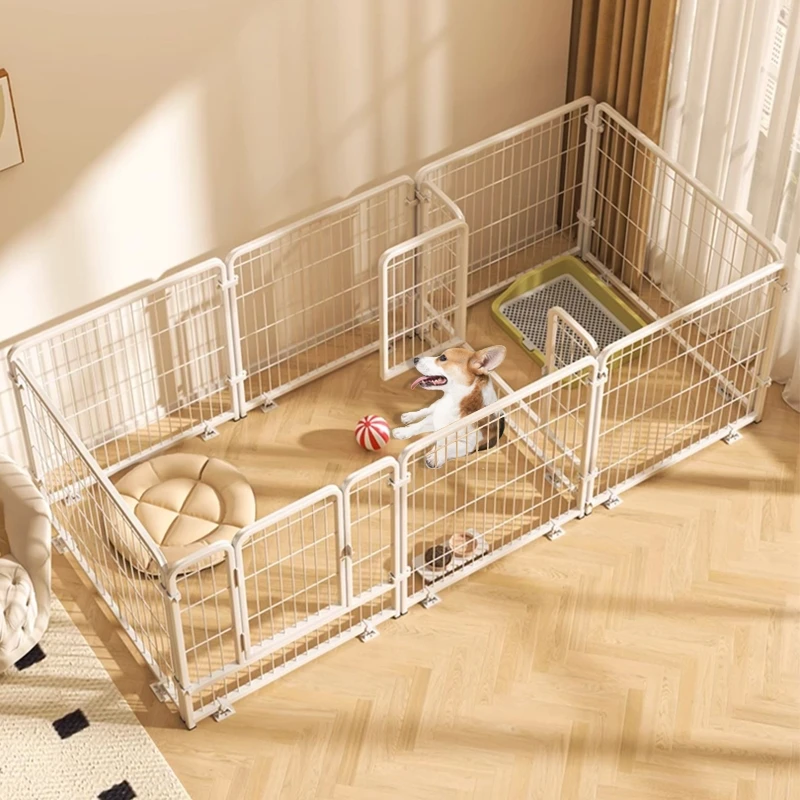 Household Pet Railing Isolation Door Anti-blocking Cat Dog Fence Indoor Cage Small Medium Pets