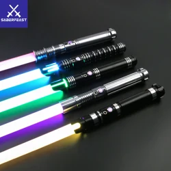 Vip-Saberfeast Lightsaber Rgb Metalen Handvat Swing Combat Foc Gift Kids Lichtgevende Speelgoed