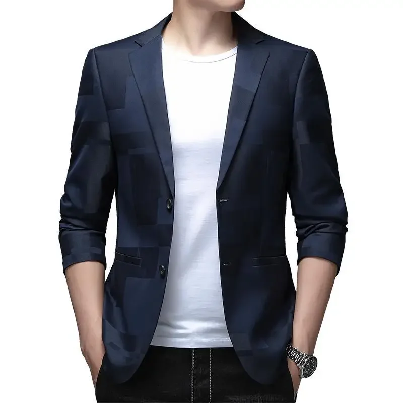 Oversize Single Breasted Man Suits and Blazers Coats Party Plus Big Size Jacket for Men New in Clothing Summer Fashion 2024