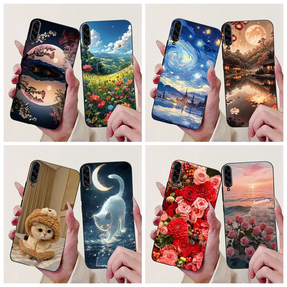 Чехол для Samsung Galaxy A90 5G, новый чехол с милым мультяшным котом и животными, мягкий силиконовый бампер для Samsung A90 5G SM-A908B SM-A908N Capa Чехол для Samsung Galaxy A90 5G, новый чехол с милым мультяшным котом и животными, мягкий силиконовый бампер для Samsung A90 5G SM-A908B SM-A908N Capa