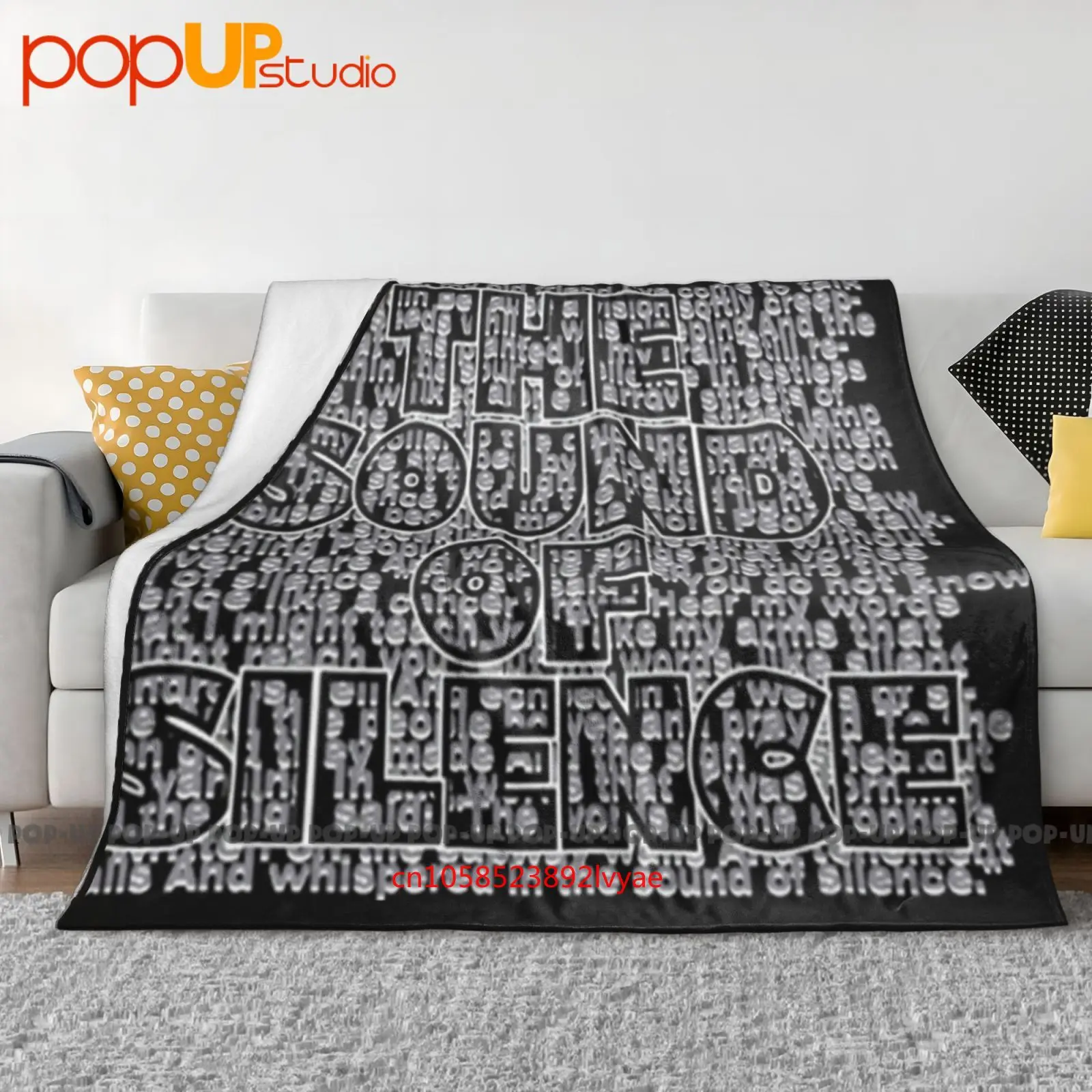 Simon Garfunkel Sound Of Silence Ultra-Soft Blanket Quilt Winter Sofa Cover Bed Covers