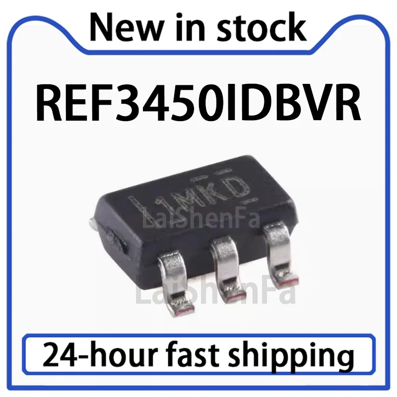 1PCS REF3450IDBVR SOT-23-6 5V Low Temperature Drift, Low Power Small Series Voltage Reference