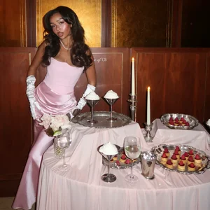 Mingmingxi 2025 Frauennachtkleid ohne rosa Griffe sexy Ball Party Druese Langstaat 10 Hauptverkaufs -Gala -Kleid - №3