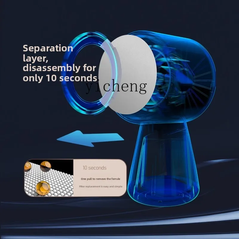 ZZ Desktop Oil Extractor Home Portable Mini Hot Pot Barbecue Dining Table Oil Absorber