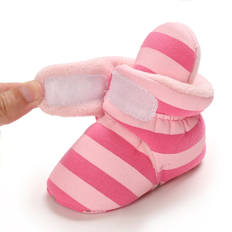 Newborn Winter Snow Baby Boots Warm Booties Soft Sole First Walkers Shoes for Baby Infant Shoes Toddler 0-18Months