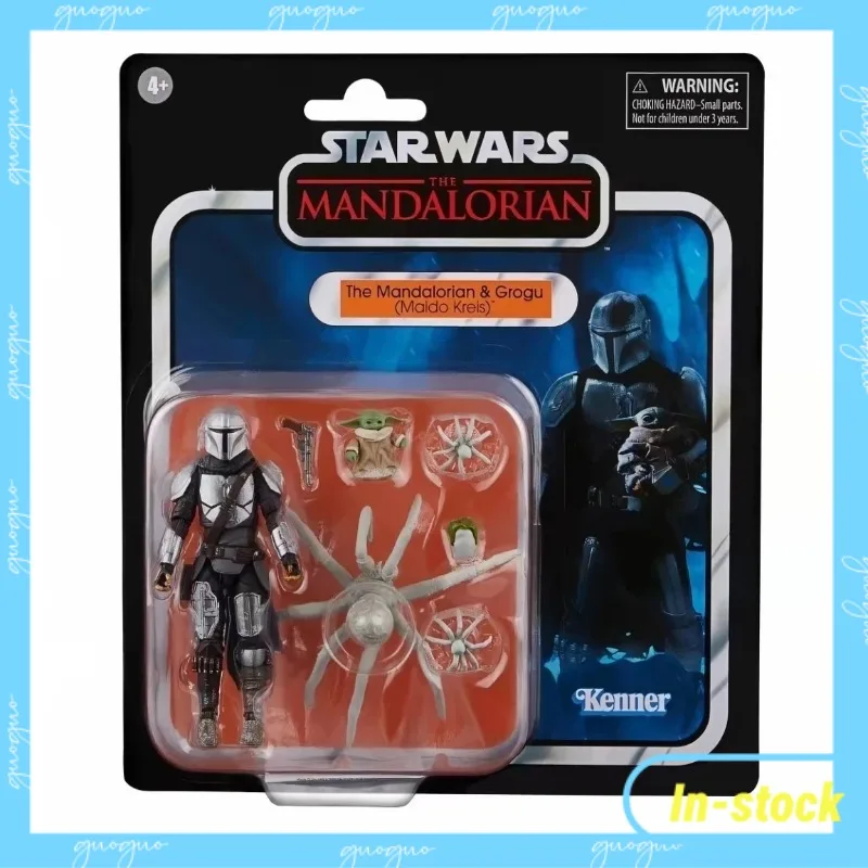 【in-stock】hasbro-star-wars-the-vintage-collection-the-mandalorian-grogu-action-figure-set-collectible-gift
