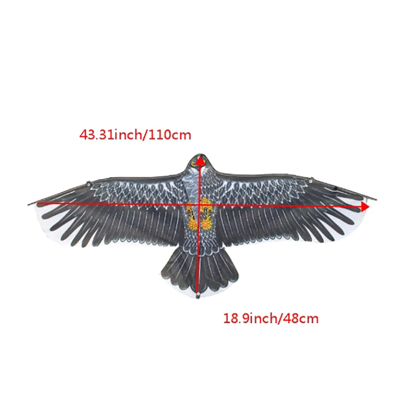 1pc/1pc + linia nowy 1.1m orzeł latawiec dzieci latający ptak latawce zabawki na zewnątrz