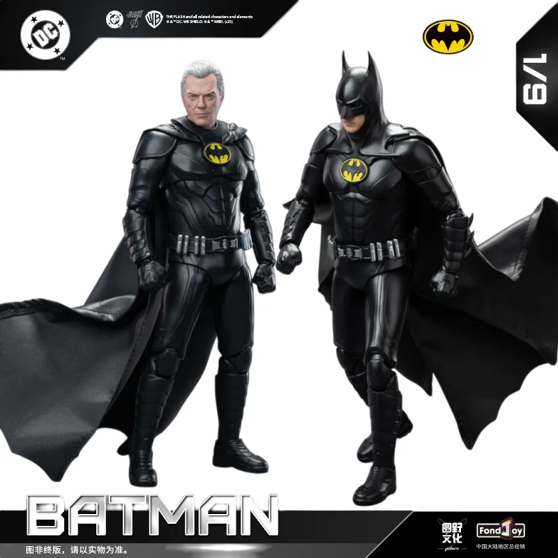 

Fondjoy 1/9 Keaton Batman Action Figure 2023 Live-Action Version Head Carving Model Toy Ornament Collection Gift
