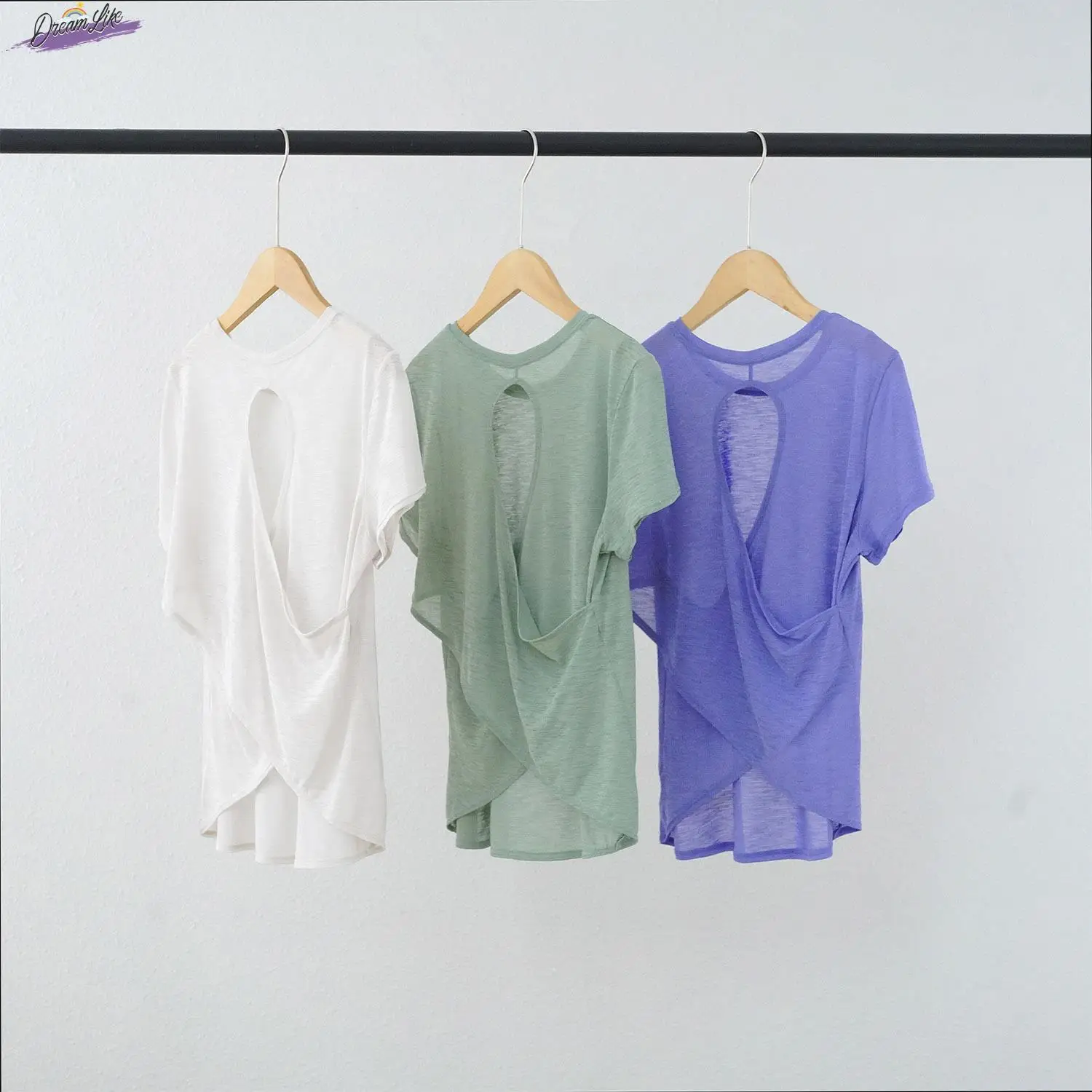 

Ультракомфортный женский спортивный топ для йоги с вырезами, дышащая летняя спортивная одежда